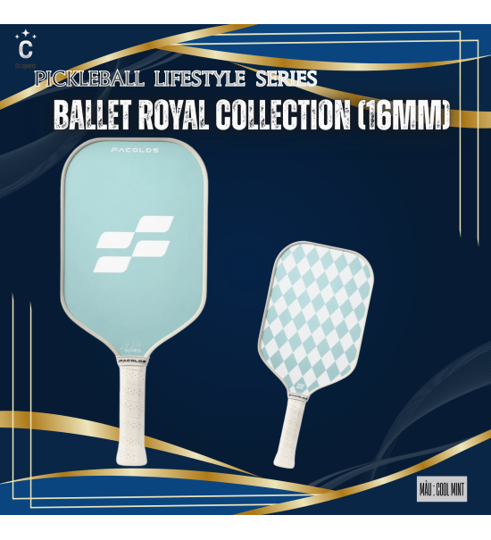 Vợt Pickleball Lifestyle Series – Ballet Royal Collection (16mm)