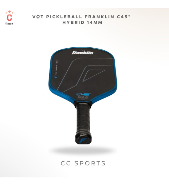 Vợt Pickleball Franklin C45° Hybrid 14mm