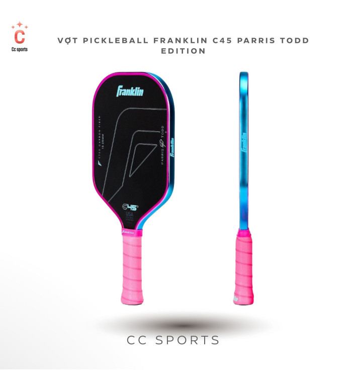Vợt Pickleball Franklin C45° Parris Todd Edition
