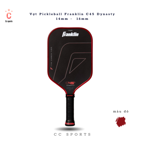 Vợt Pickleball Franklin C45 Dynasty  14mm-16mm