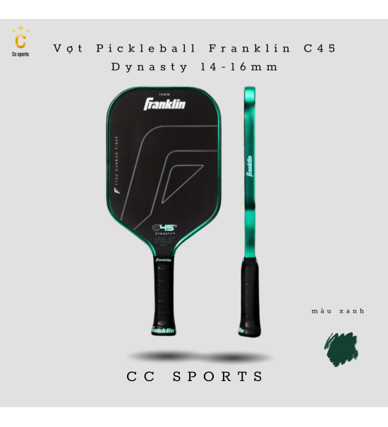 Vợt Pickleball Franklin C45 Dynasty  14mm-16mm
