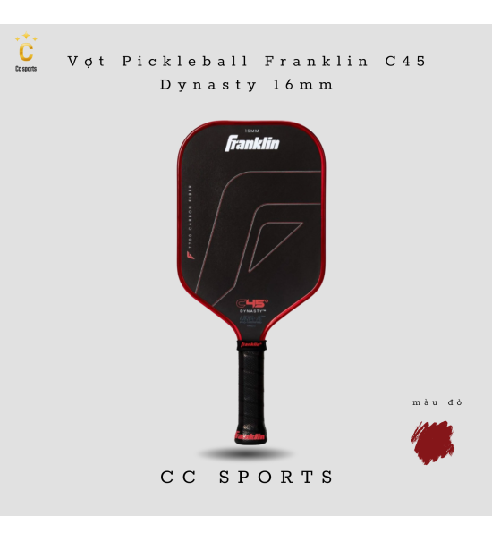 Vợt Pickleball Franklin C45° Dynasty