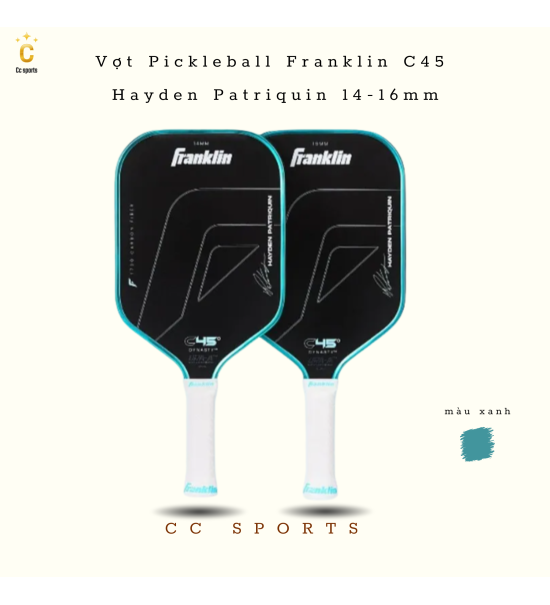 Vợt Pickleball Franklin C45 Hayden Patriquin Edition