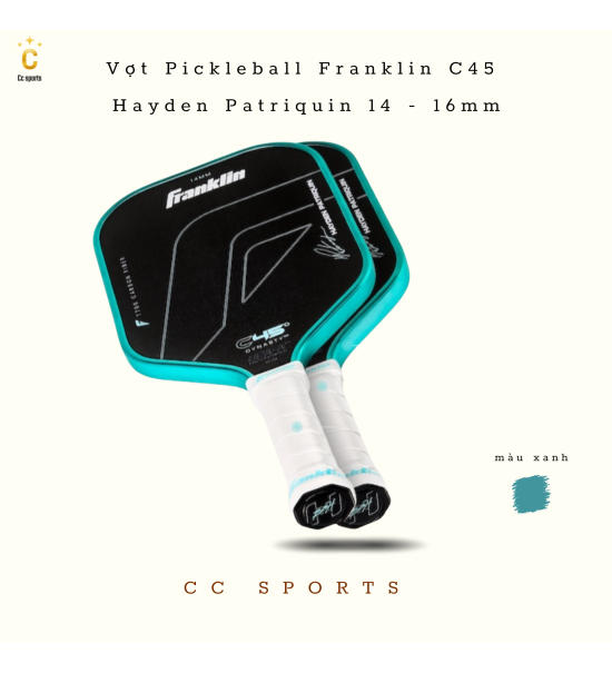 Vợt Pickleball Franklin C45 Hayden Patriquin Edition