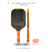 Vợt Pickleball Gamicy Cross G-Pro Series 16mm- Màu Cam