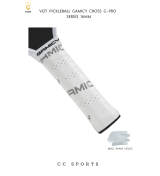 Vợt Pickleball Gamicy Cross G-Pro Series 16mm- Màu Xanh Ngọc