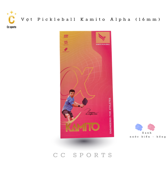 Vợt Pickleball Kamito Alpha (16mm)