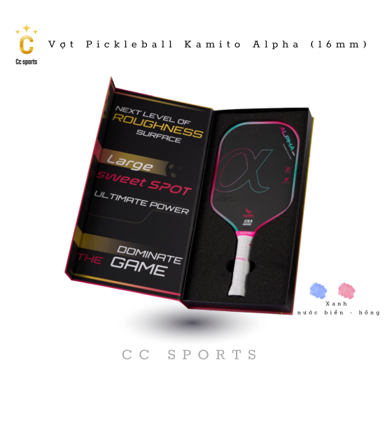 Vợt Pickleball Kamito Alpha (16mm)