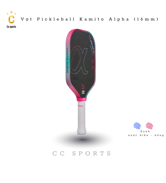 Vợt Pickleball Kamito Alpha (16mm)