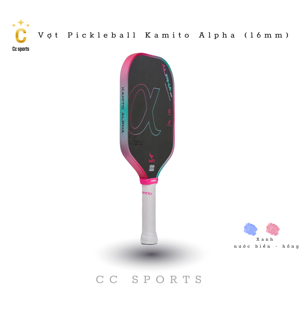 Vợt Pickleball Kamito Alpha (16mm)
