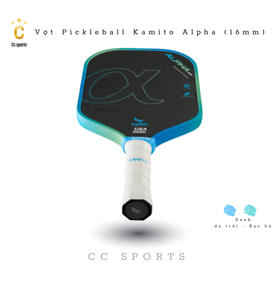 Vợt Pickleball Kamito Alpha (16mm)