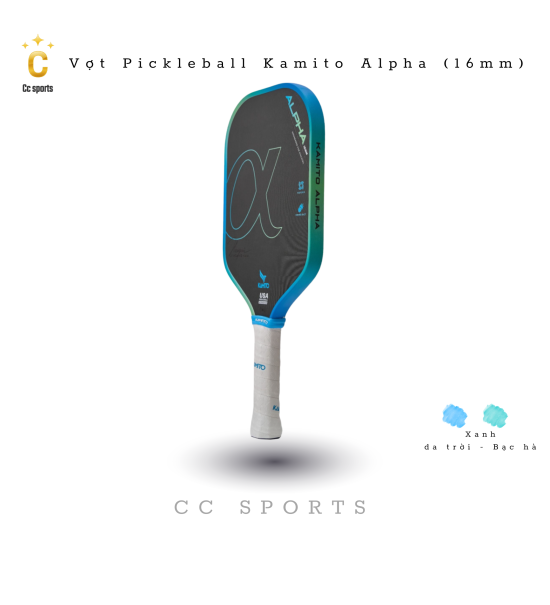 Vợt Pickleball Kamito Alpha (16mm)