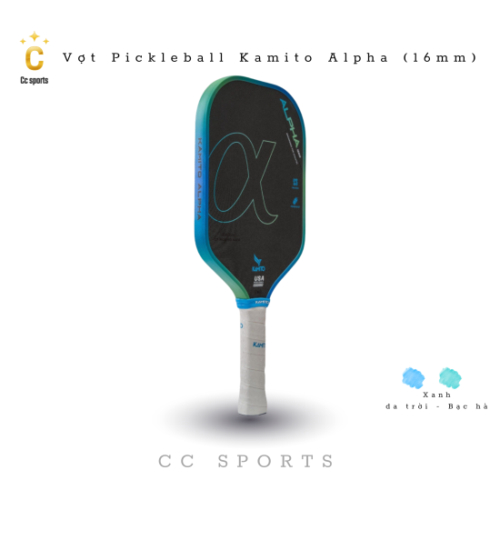 Vợt Pickleball Kamito Alpha (16mm)
