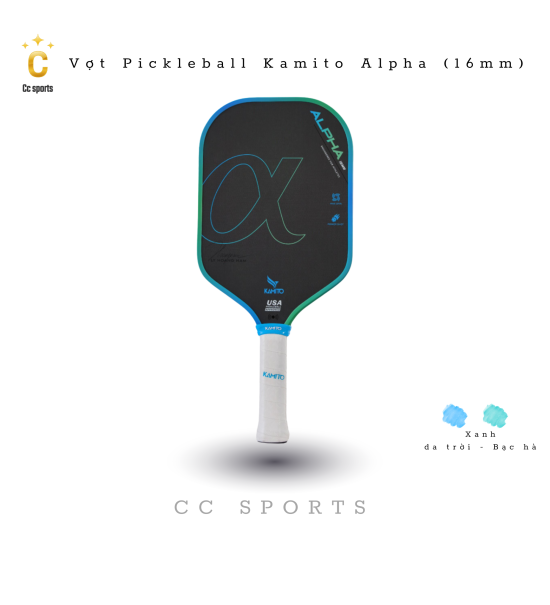 Vợt Pickleball Kamito Alpha (16mm)