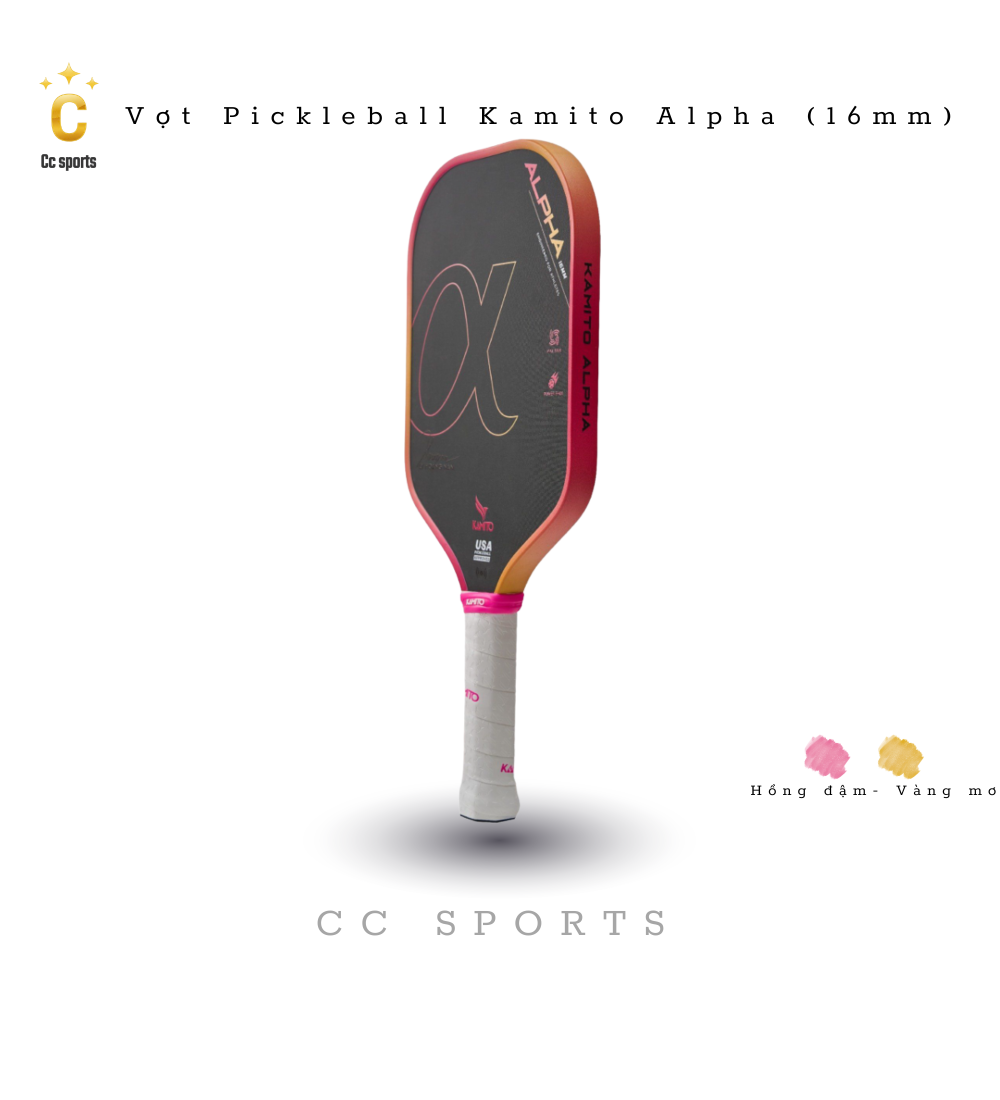 Vợt Pickleball Kamito Alpha (16mm)