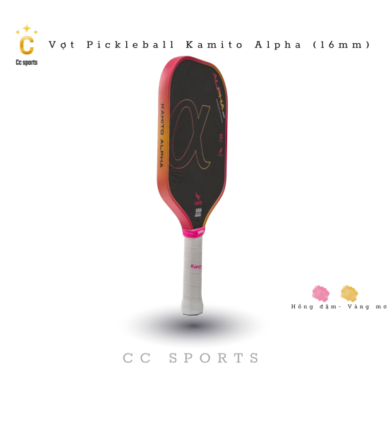 Vợt Pickleball Kamito Alpha (16mm)