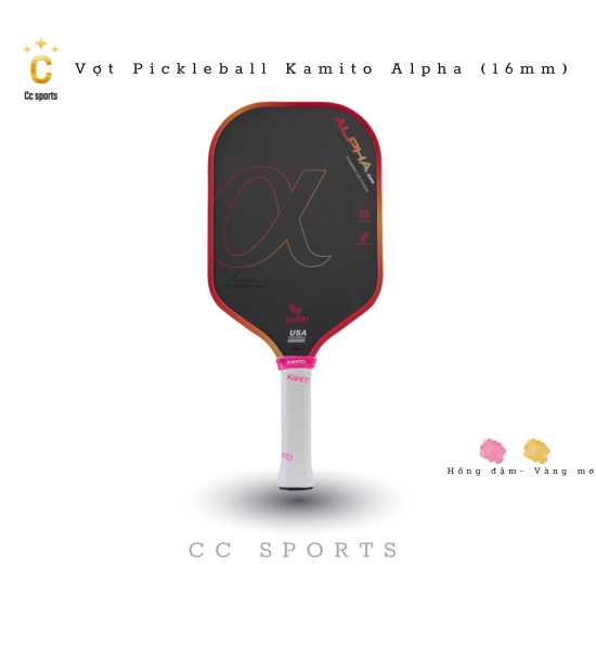 Vợt Pickleball Kamito Alpha (16mm)