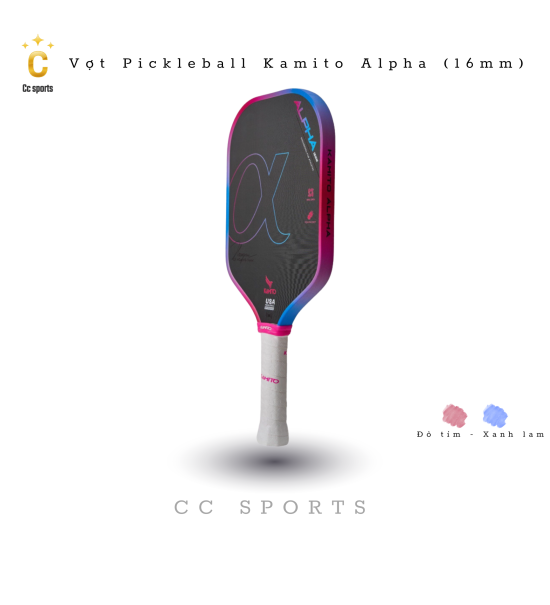 Vợt Pickleball Kamito Alpha (16mm)