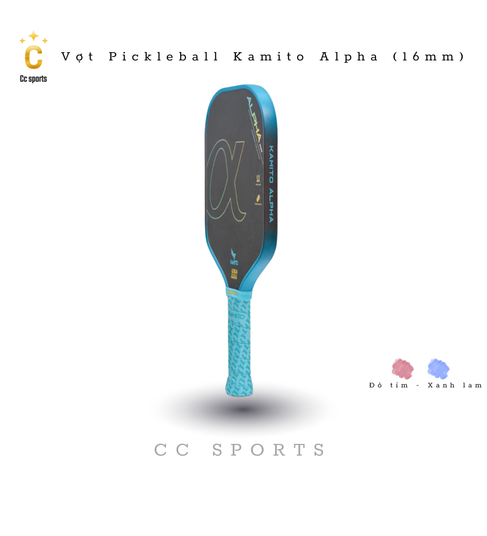 Vợt Pickleball Kamito Alpha (16mm)