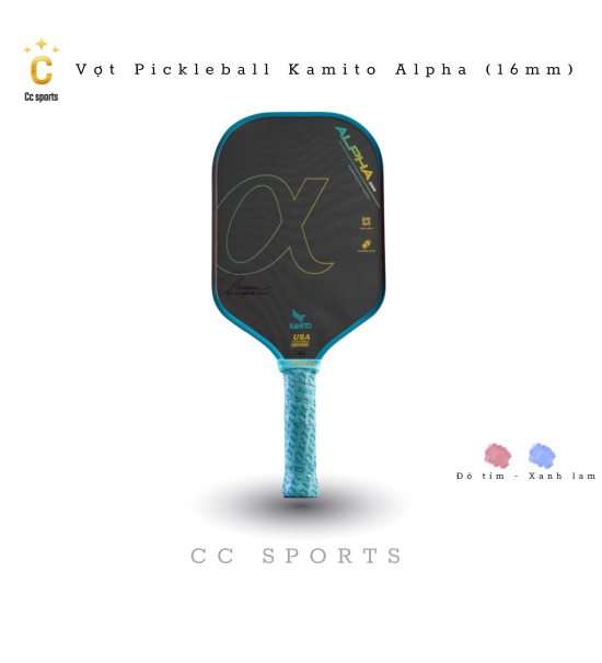 Vợt Pickleball Kamito Alpha (16mm)