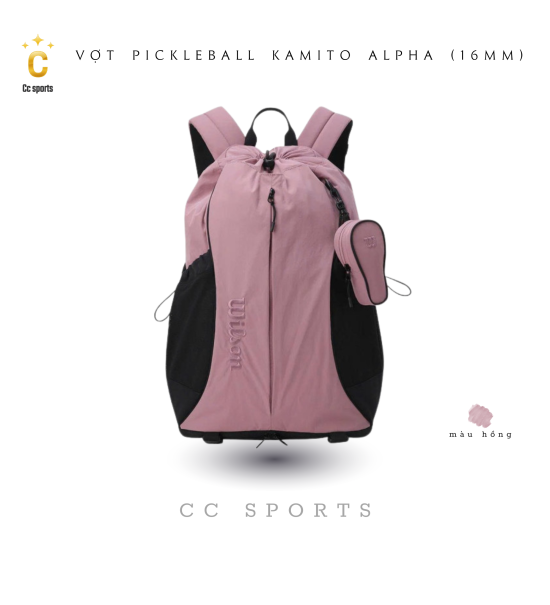 Balo Tennis - Pickleball Wilson Drawstring Backpack V2