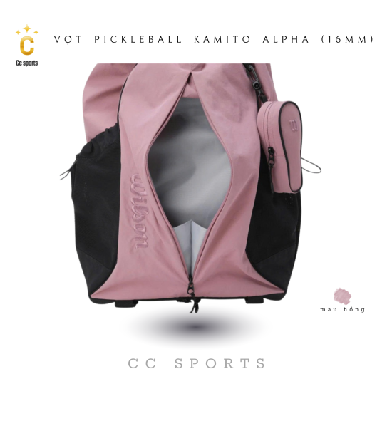 Balo Tennis - Pickleball Wilson Drawstring Backpack V2