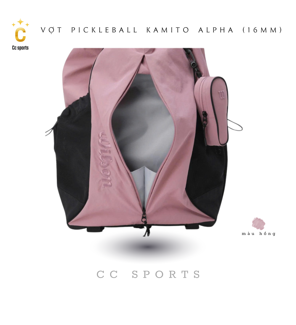 Balo Tennis - Pickleball Wilson Drawstring Backpack V2