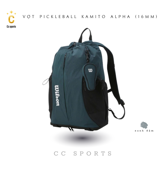 Balo Tennis - Pickleball Wilson Drawstring Backpack V2