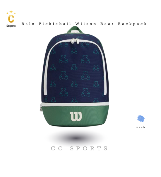 Balo Pickleball Wilson Bear Backpack