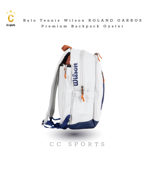 Balo Tennis Wilson roland Garros premium backpack Oyster