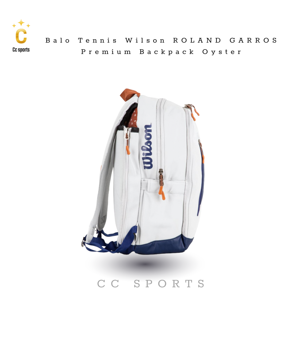 Balo Tennis Wilson roland Garros premium backpack Oyster