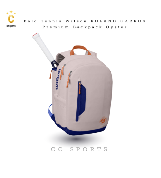 Balo Tennis Wilson roland Garros premium backpack Oyster