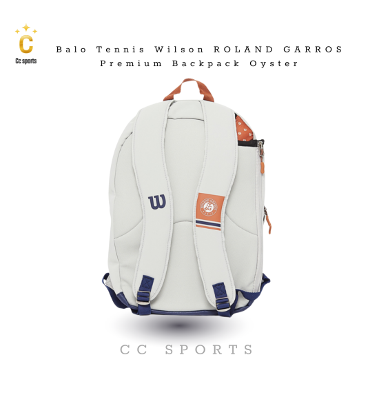 Balo Tennis Wilson roland Garros premium backpack Oyster