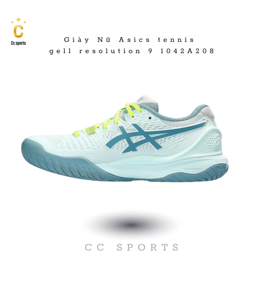 Giày Nữ Asics tennis gell resolution 9 1042A208