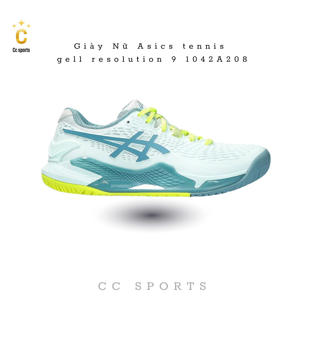 Giày Nữ Asics tennis gell resolution 9 1042A208
