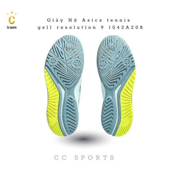 Giày Nữ Asics tennis gell resolution 9 1042A208