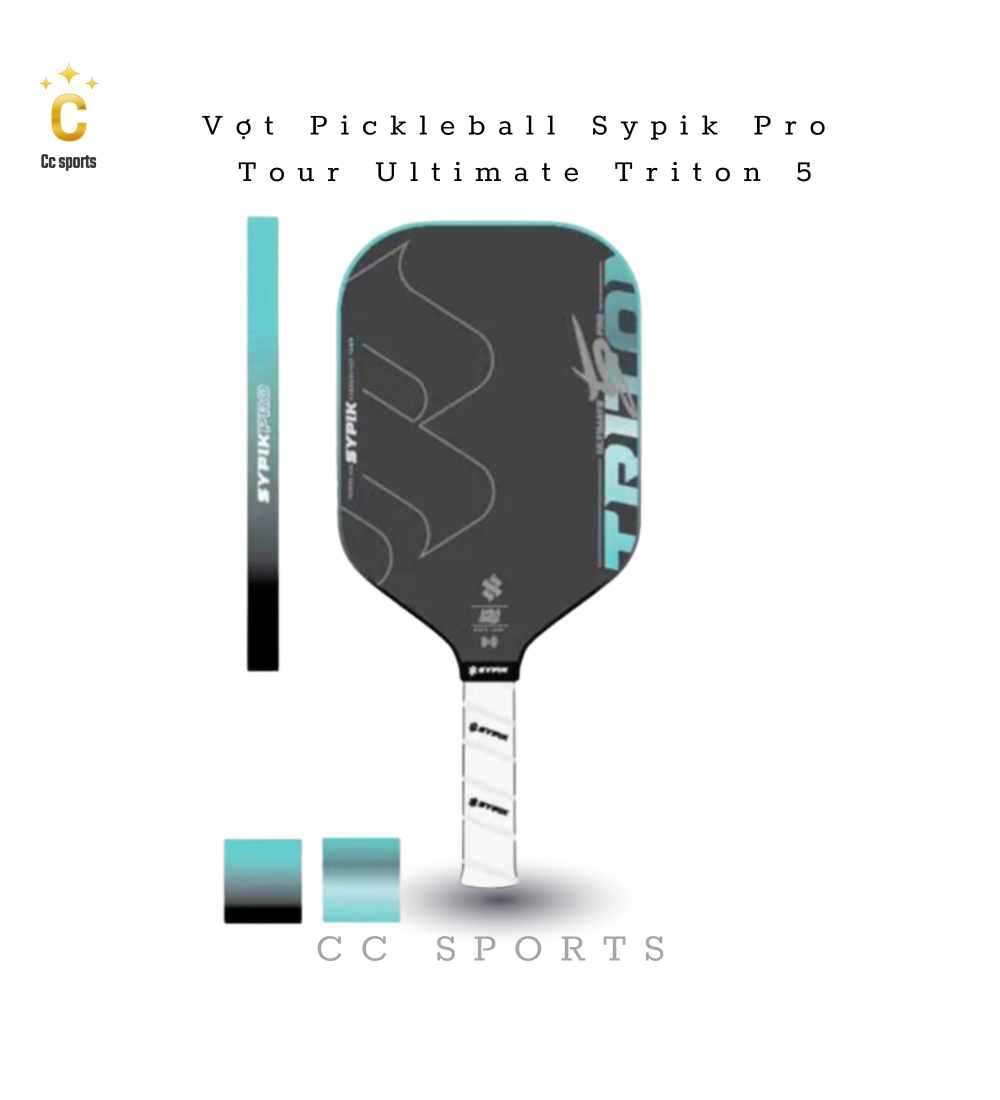 Vợt Pickleball Sypik Pro Tour Ultimate Triton 5
