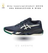Giày Asics GEL-RESOLUTION X ''Midnight Cream'' Pickleball / Tennis [1041A481 400]