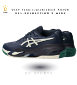Giày Asics GEL-RESOLUTION X ''Midnight Cream'' Pickleball / Tennis [1041A481 400]