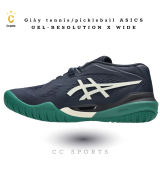 Giày Asics GEL-RESOLUTION X ''Midnight Cream'' Pickleball / Tennis [1041A481 400]