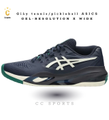 Giày Asics GEL-RESOLUTION X ''Midnight Cream'' Pickleball / Tennis [1041A481 400]
