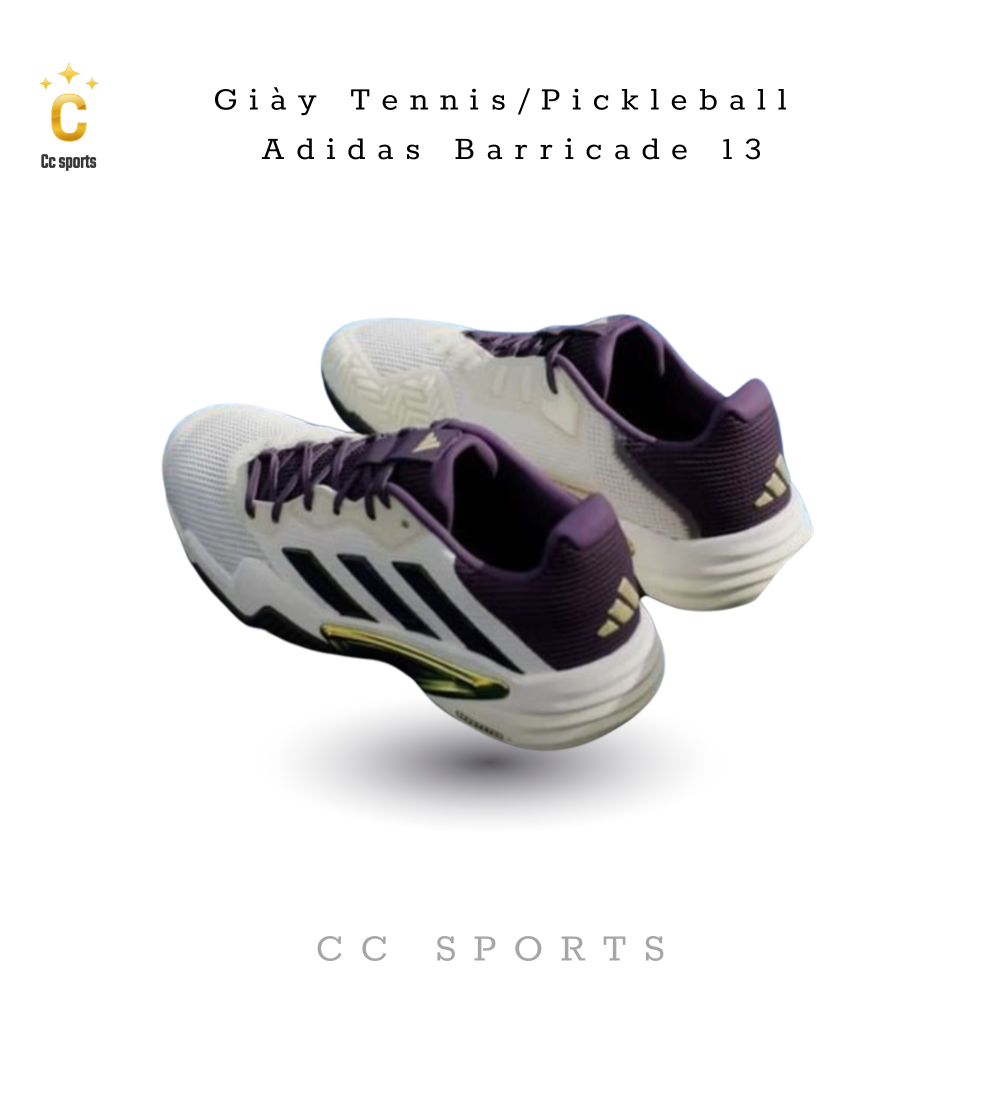 Giày Tennis/Pickleball Adidas Barricade 13