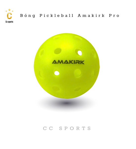 Bóng Pickleball Amakirk Pro - HỘP 3 QUẢ