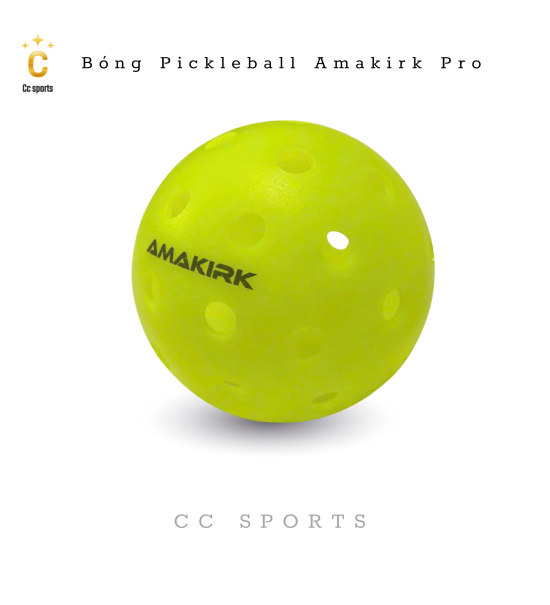 Bóng Pickleball Amakirk Pro - HỘP 3 QUẢ