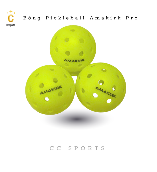 Bóng Pickleball Amakirk Pro - HỘP 3 QUẢ