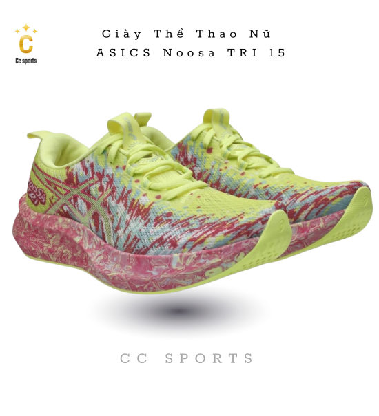 Giày Thể Thao Nữ  ASICS Noosa TRI 15