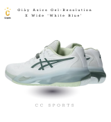 Giày Asics GEL-RESOLUTION X ''Midnight Cream'' Pickleball / Tennis [1041A481 400]