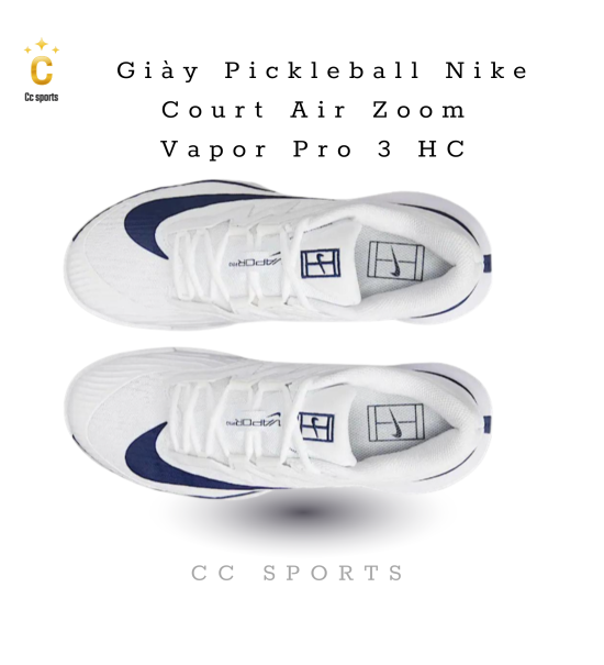 Giày Pickleball Nike Court Air Zoom  Vapor Pro 3 HC