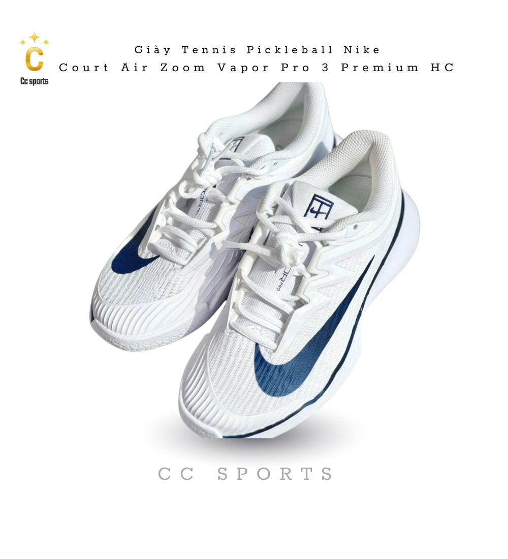 Giày Pickleball Nike Court Air Zoom Vapor Pro 3 HC HJ6771-100