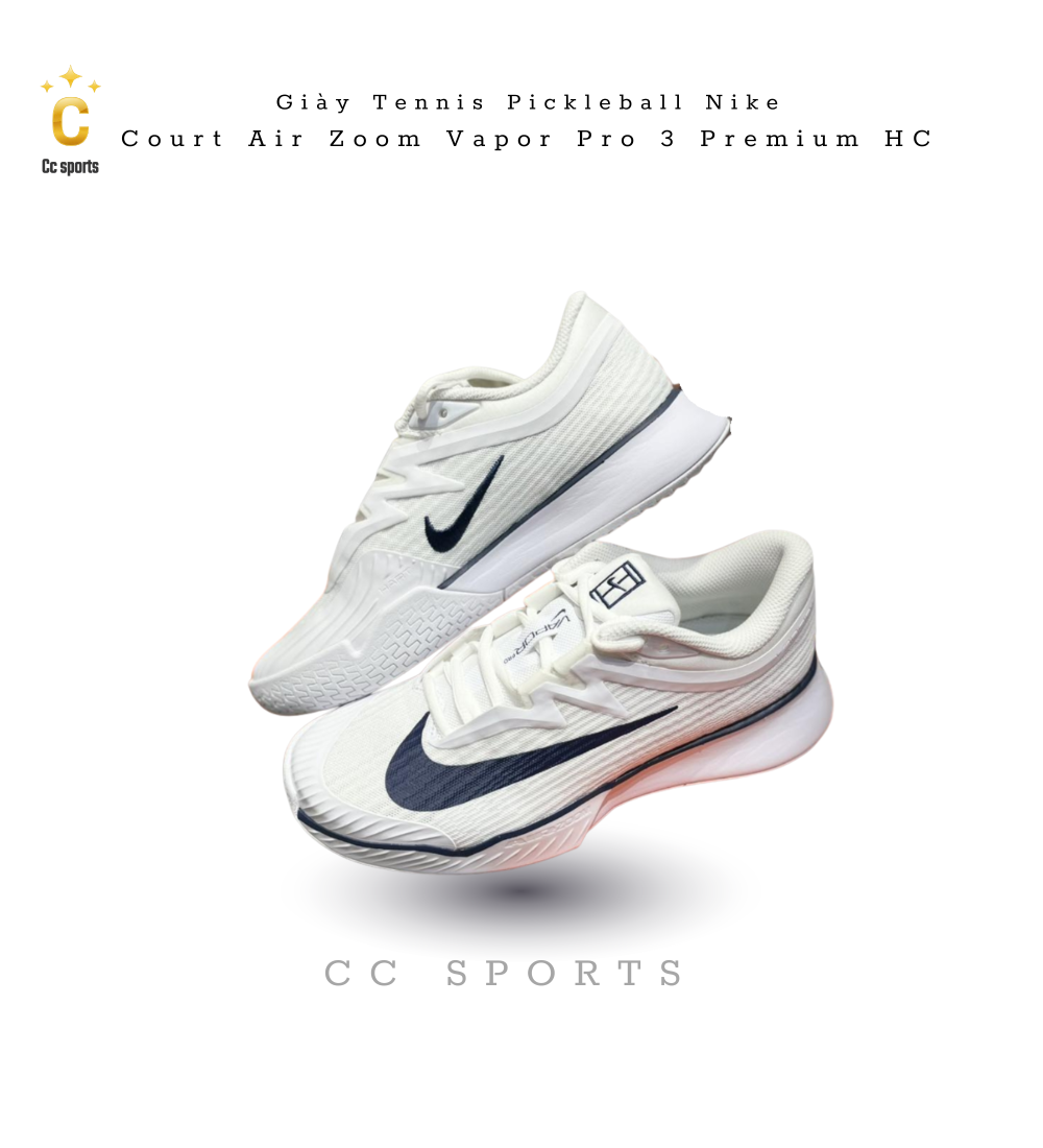 Giày Pickleball Nike Court Air Zoom Vapor Pro 3 HC HJ6771-100